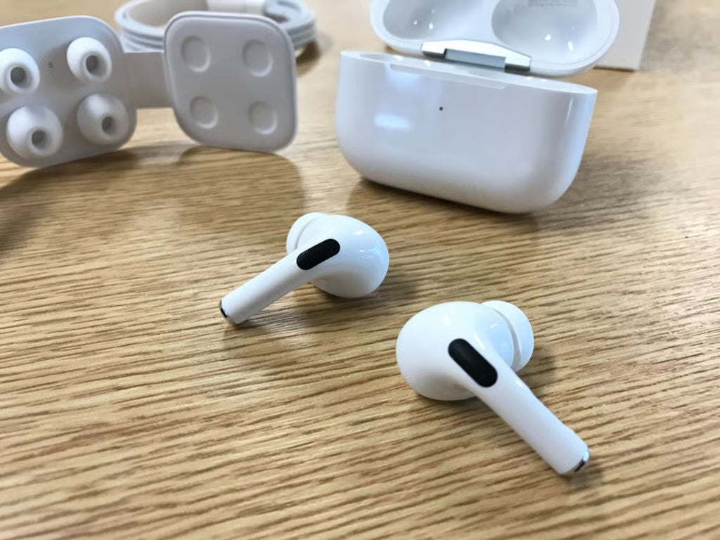 Wireless Bluetooth AirPods Pro – Noise Cancelling Earbuds with Charging Case