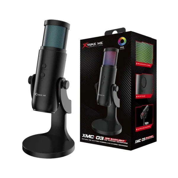 Professional USB Condenser Microphone – Studio Recording & Gaming Mic
